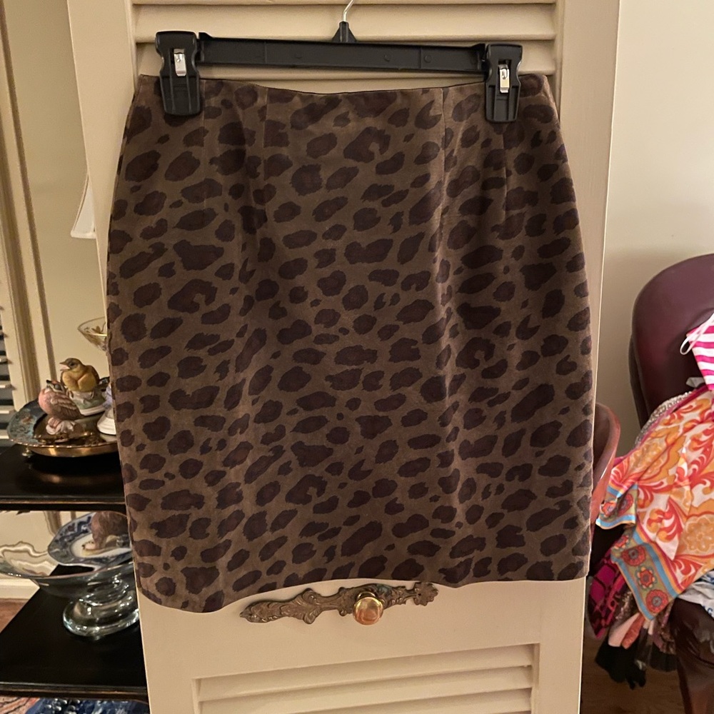 Carlisle Suede Skirt